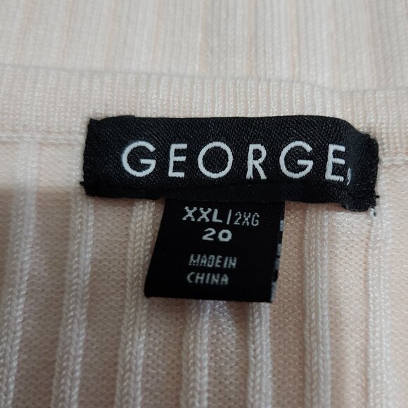 NWOT, Women's, George Long-sleeved Ribbed Sweater - Picture 7 of 8